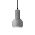 Miniatyrbild 1 av 2: Olielampa - Ideal Lux - Modell Oil-4 SP1 - Grå - Tyg - Metall