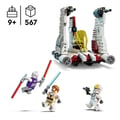 Miniatyrbild 4 av 6: LEGO Star Wars 75432 The Clone Wars Jägar V-19 Torrent - Byggset från 9 år