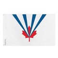 Miniatyrbild 1 av 3: Vaughan-Flagga – 160 x 240 cm – Hållbar Polyester – 2 Metalöglor – Inomhus / Utomhus – Pixelforma