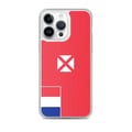 Miniatyrbild 1 av 2: Telefonfodral – Wallis-och-Futuna-flagga – Kompatibel med iPhone 14 Pro Max – Flexibelt fodral – Slitstarkt och stötresistent – Pixelforma