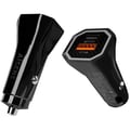 Miniatyrbild 2 av 2: AISENS - ASCH-CAR2PQC-BK - Billaddare 38 W, 1 x USB-C PD3.0 20 W, 1 x USB-A QC3.0 18 W, Svart