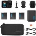 Pikkukuva 3 / 4: Urheilukamera - GOPRO - HERO13 Black Extended Power Bundle - Valokuva 27 MP - Yön efekti - Kestävä 10 m - Musta