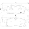 Miniatyrbild 1 av 2: BREMBO Bromsklosskit, skivbroms P50108