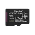 Miniatyrbild 3 av 6: Kingston Canvas Select Plus 128GB microSDXC A1 UHS-I 150MB/s med SD-adapter Svart