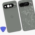 Miniatyrbild 2 av 4: Baksidan för Google Pixel 9 Pro XL Original Service Pack Google Grön