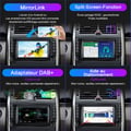 Miniatyrbild 2 av 5: AWESAFE Autoradio Android 13 för Mercedes Benz Vito Viano/Sprinter W639 W245/Class B 2Go+32Go med 7'' Skärm Android Auto Carplay