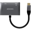 Miniatyrbild 2 av 2: USB Type-C-adapter - AISENS - A109-0627 - HDMI - VGA - Grå