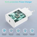 Miniatyrbillede 4 af 6: iPhone-lader - Apple - 20W - Hurtig opladning - Lightning-kabel 2m - USB Type C