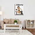 Miniatyrbild 4 av 4: Legendarte - Målning, tryck på duk - Liberty Magazine juni 1924 - C. Coles Phillips cm. 40x50