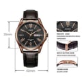 Miniatyrbillede 4 af 6: Ur - CASIO - MTP-1384L-1AVDF - Brun læder - Vandtæt 100m - Analog visning