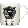 Miniatyrbild 1 av 2: KitchenCraft espresso-kopp får 80 ml porslin vit/svart