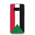 Miniatyrbild 1 av 2: Mobilskal – Sudanflagga – Kompatibel med Samsung Galaxy S22 – Mjukt fodral – Slitstarkt och stöttåligt – Pixelforma