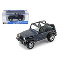 Miniatyrbild 1 av 2: Fordonsminiatyr - SPECIAL - JEEP WRANGLER RUBICON - 1:24 - Metall - Svart och grå
