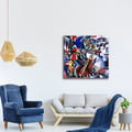Miniatyrbild 3 av 4: Legendarte - Målning, tryck på duk - Kvarnen - Kazimir Malevich cm. 60x60