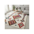Miniatyrbild 1 av 4: Matta - MELIS HOME - Skandinavisk Kilim - 200x290 cm - Flerfärgad kräm - Halkfri, tvättbar