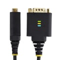 Miniatyrbild 3 av 6: USB-adapterkabel - STARTECH - DB9 - USB 2.0 - 30 cm - Svart