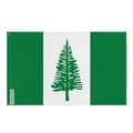Miniatyrbild 1 av 3: Norfolköarnas flagga – 90 x 150 cm – Hållbar polyester – 2 metallöglor – Inomhus / Utomhus – Pixelforma