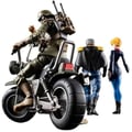 Miniatyrbild 1 av 2: Figur - MEGAHOUSE - Zeonska Prinsipalis - Team Ramba Ral Set med gåva - 19,1x9,5x12,7 cm - 1 st