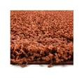 Miniatyrbild 4 av 4: Mjuk och fluffig Shaggy matta 30 mm för vardagsrum och sovrum (Dimension: 100x200 cm - Färg: Terrakotta)