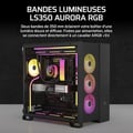 Miniatyrbild 2 av 2: RGB-ljusremsor - CORSAIR - LS350 - 350mm - 40 RGB-lysdioder - Magnetfäste
