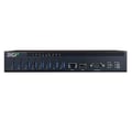 Miniatyrbild 3 av 4: USB 3.2 Gen 1 koncentrator - Digi - AW08-G300 - 10000 Mbit/s - Svart - Typ-A - 260x160x44.45 mm - 1.6 kg
