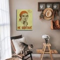 Miniatyrbild 4 av 4: Legendarte - Vintage krigspropagandaaffisch Håll käften! Fienden lyssnar på dig - målning, tryck på duk cm. 50x70