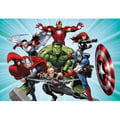 Miniatyrbild 3 av 5: Påslakanset 140 x 200 "Avengers" mikrofiber / 100% polyester