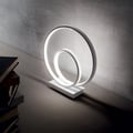 Miniatyrbild 2 av 2: Bordslampa - Swirl - Inbyggd LED - Vit - 3000K - Metall och plast