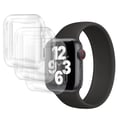 Miniatyrbild 1 av 2: Kåpa för Apple Watch 41mm - AVIZAR - Pack om 3 - Transparent TPU - Heltäckande Skydd - Mjuk