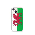 Miniatyrbild 1 av 2: Telefonfodral – Wales flagga – Kompatibel med iPhone 13 mini – Mjuk skydd – Slitstark och stötresistent – Pixelforma