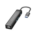 Miniatyrbild 2 av 2: Nätverkskort Ethernet - Conceptronic - DONN07BA - 5000 Mbit/s - USB Typ A/Typ C - Svart