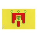 Miniatyrbild 1 av 3: Puy-de-Dôme Flagga – 90 x 150 cm – Hållbar Polyester – 2 Metallöglor – Inomhus / Utomhus – Pixelforma