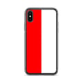 Miniatyrbild 1 av 2: Telefonskal – Indonesiens flagga – Kompatibel med iPhone XS Max – Mjuk fodral – Slitstark och stöttålig – Silikon – Pixelforma
