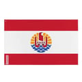 Miniatyrbild 1 av 3: Fransk Polynesisk flagga – 160 x 240 cm – Polyester – Öljett i järn – Hållbar