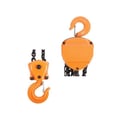 Miniatyrbild 1 av 2: Lyft - HOIST 3M - 2000KG - Krokupphängning - Kapacitet 2000kg - Lyfthöjd 2,8m