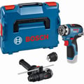Miniatyrbild 1 av 6: Borrskruvdragare Bosch Professional GSR 12V-35 FC + GFA 12-H + GFA 12-B + L-BOXX - 06019H300B