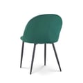 Miniatyrbild 2 av 6: Chaise ISALYS i mörkgrön sammet