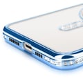 Miniatyrbild 2 av 6: Coque Diamant för iPhone 14 Plus MagSafe Kontur Strass Blå