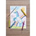 Miniatyrbild 2 av 6: Crayon 3 i 1 - STABILO - Woody - Blå - Aquarellbar - Fet krita - 10 mm