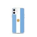Miniatyrbild 1 av 2: Mobilskal – Argentinas flagga – Kompatibel med iPhone 12 mini – Mjuk fodral – Slitstark och Stötresistent - Silikon - Pixelforma