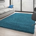 Miniatyrbild 1 av 4: Ayyildiz - Tapis Shaggy lång lugg enfärgad TURKOS - (120x170 cm)