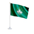 Miniatyrbild 1 av 3: Mini Flagga från Macau – Sugkopp – 14 x 21 cm – För Slät Yta – Polyester – 1 styck – Pixelforma