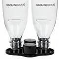 Miniatyrbild 1 av 3: Flaskavtappare - SodaStream - Stöd för 2 flaskor - Utrymme för korkar - Robust plast - Vit