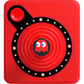 Miniatyrbild 4 av 5: Pac-Man CX-40+ trådlös joystick - Röd Blinky