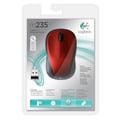 Miniatyrbild 2 av 4: Mus - Trådlös - Logitech - M235 - Röd