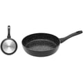 Miniatyrbillede 3 af 3: Pande - GERLACH - GRANITEX - 28 cm - Non-stick overflade - Kompatibel med alle varmekilder