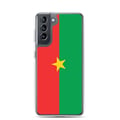 Miniatyrbild 1 av 2: Telefonfodral – Burkina Fasos flagga – Kompatibel med Samsung Galaxy S20 Ultra – Mjukt fodral – Slitstarkt och stötresistent – Pixelforma