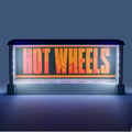 Miniatyrbillede 3 af 6: Garage og lysende vitrine - PALADONE - Hot Wheels - 7 biler - Voksen - Unisex