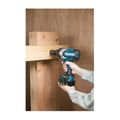 Miniatyrbild 5 av 6: 18V slagnyckel + 2 x 5 Ah batterier + laddare + MAKPAC fodral - MAKITA - DTW1002RTJ