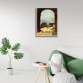 Miniatyrbild 3 av 4: Legendarte - Vintage turistaffisch Alassio - Målning, tryck på duk cm. 50x70